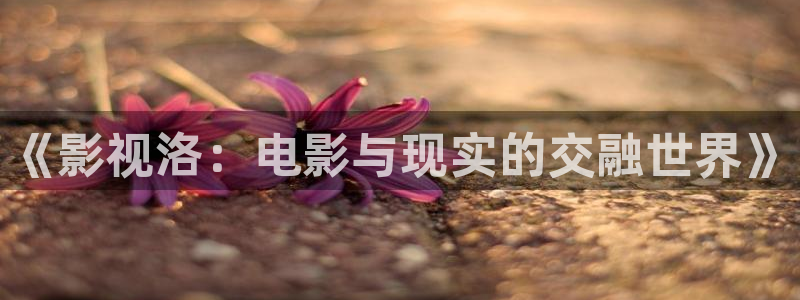 dy768影院免费观看电视剧：《影视洛：电影与现实的交融世界》